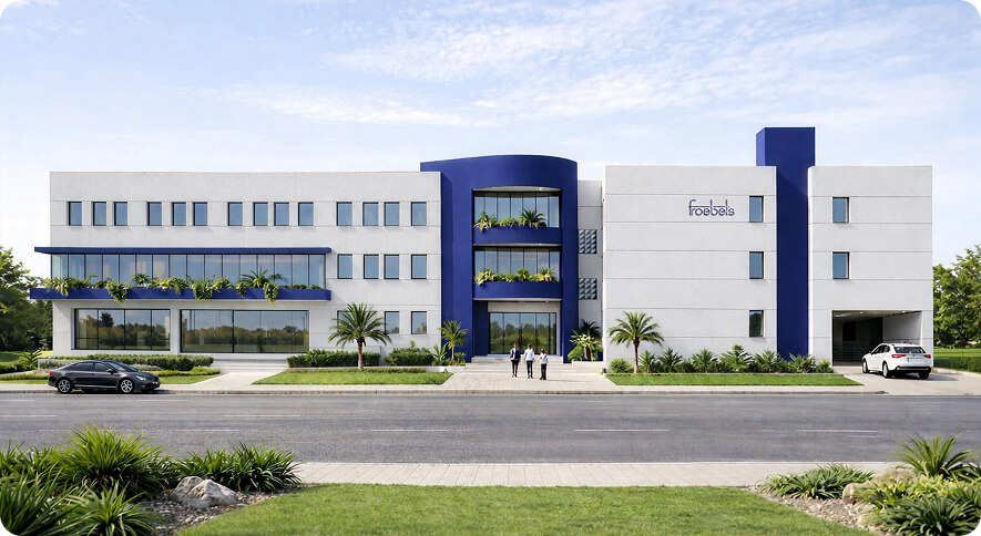 Froebel's DHA Karachi school building facade